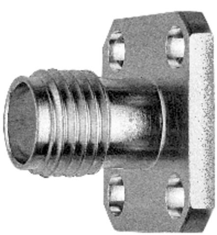 SMA-Einbaubuchse m. Flansch, - fibreline - Shop